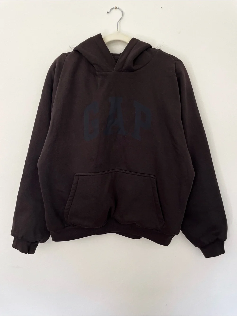 Yeezy Gap Balenciaga Dove Hoodie Large Sweatshirt Baggy Oversized Loose Logo